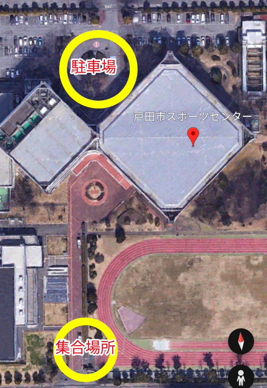 戸田市スポーツセンター陸上競技場